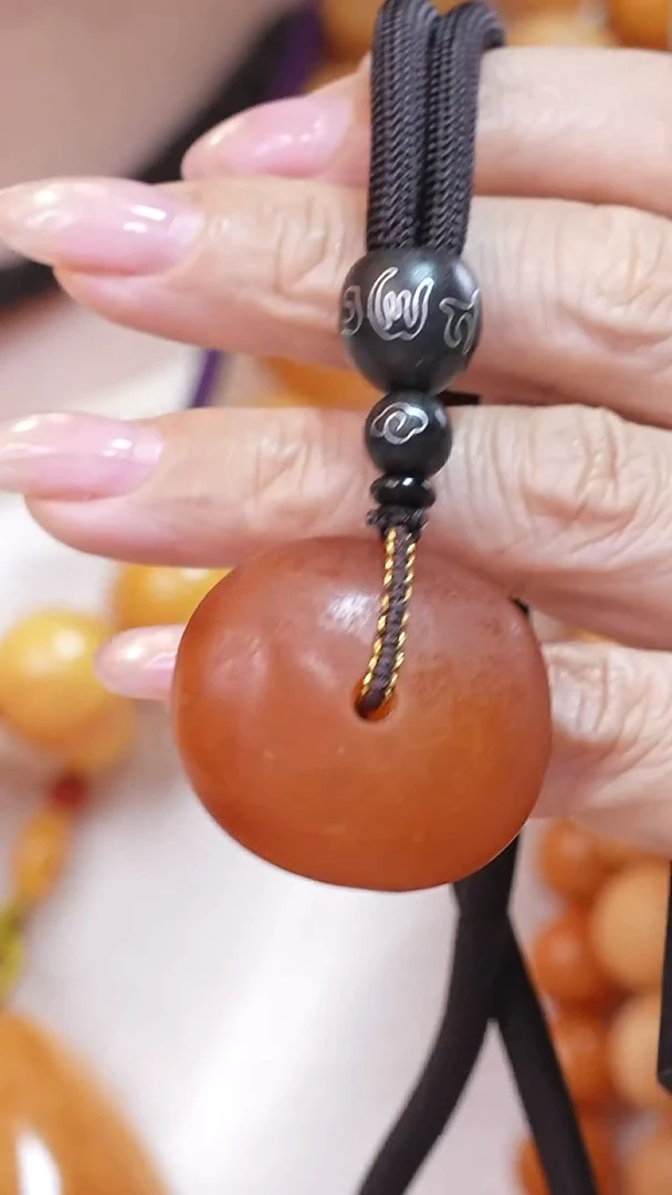 蜜蜡颈饰未镶嵌2135天然蜜蜡珠宝奇石云端妖孽全部保真