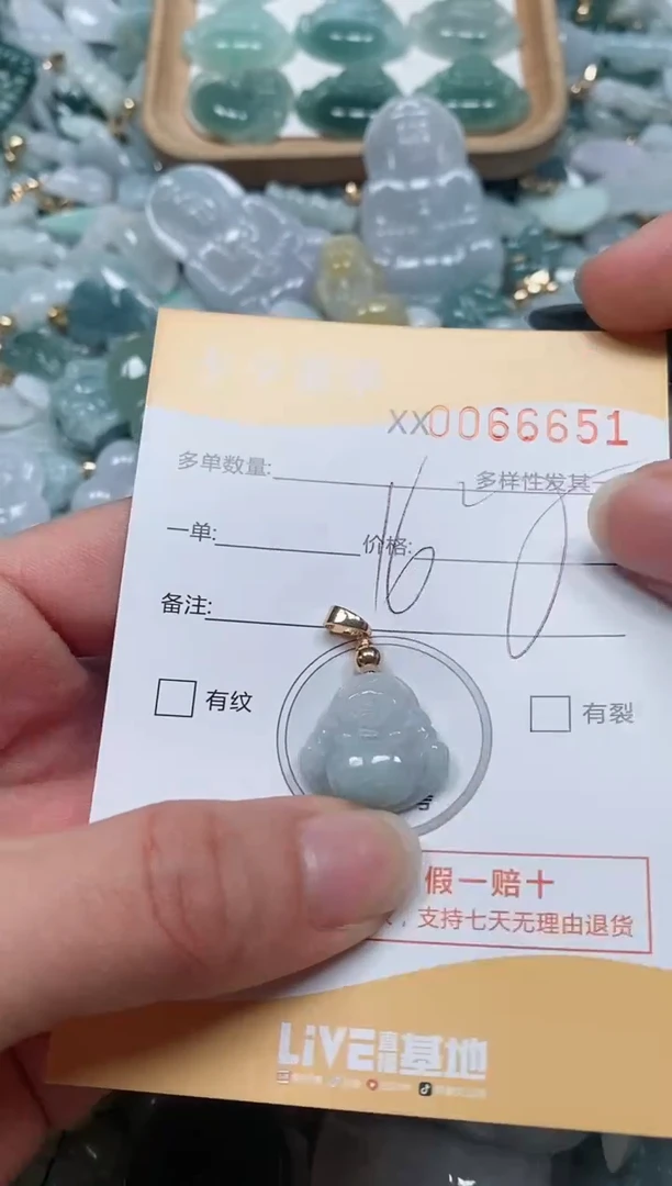 【闪购商品】翡翠颈饰未镶嵌闪购商品0066651