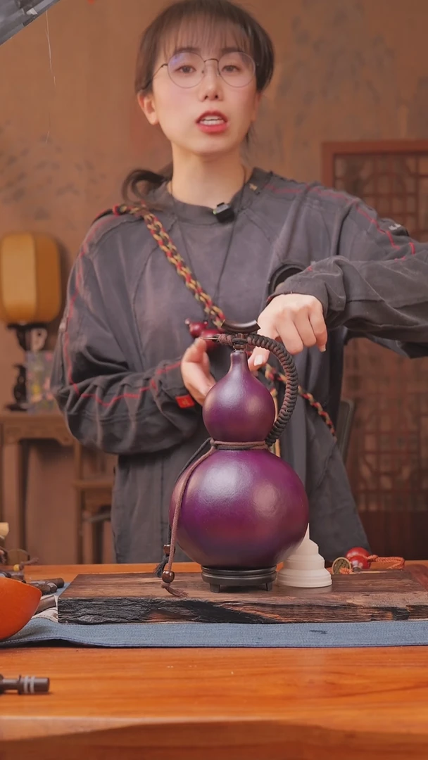 909号链接精品大漆葫芦现货现发[一物一拍]