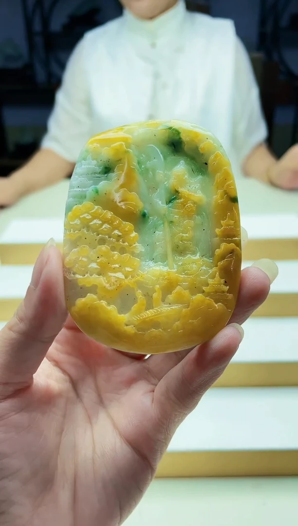 未镶嵌定制翡翠毛货08220448