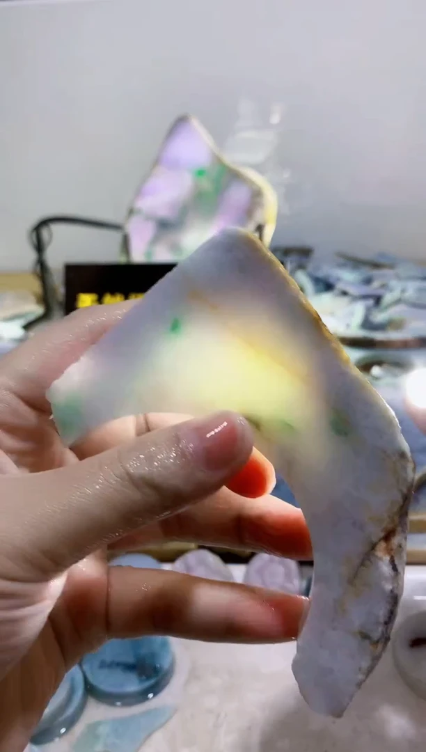颈饰未镶嵌翡翠0蒙0翡翠珠宝623