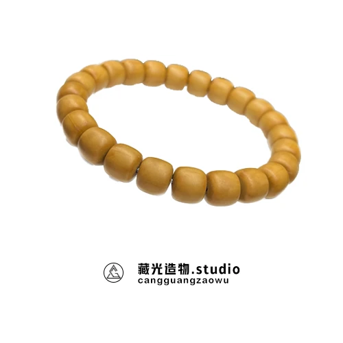 【藏光出品】手工道珠系列云天器型猴头手串微瑕练手款（介意勿拍）