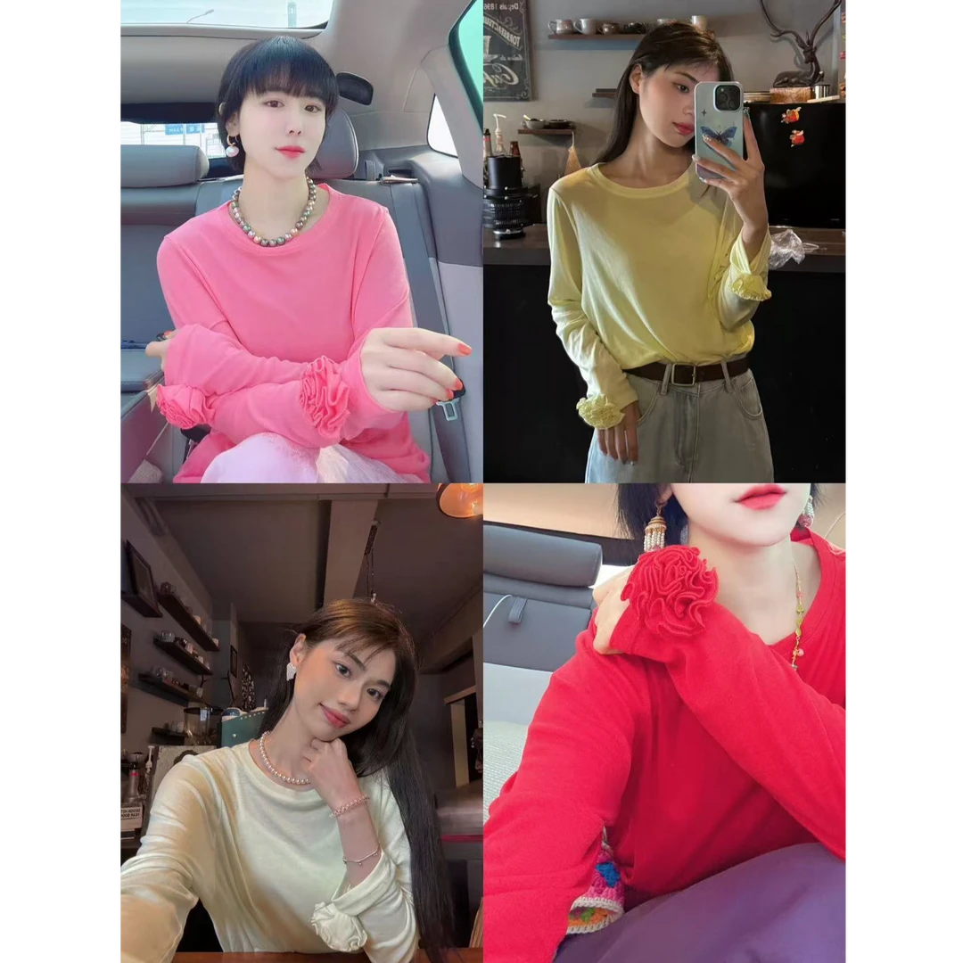 3370《茉莉》打底上衣