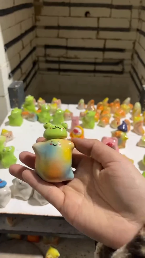 【闪购商品】摆件180纯手工微瑕陶瓷