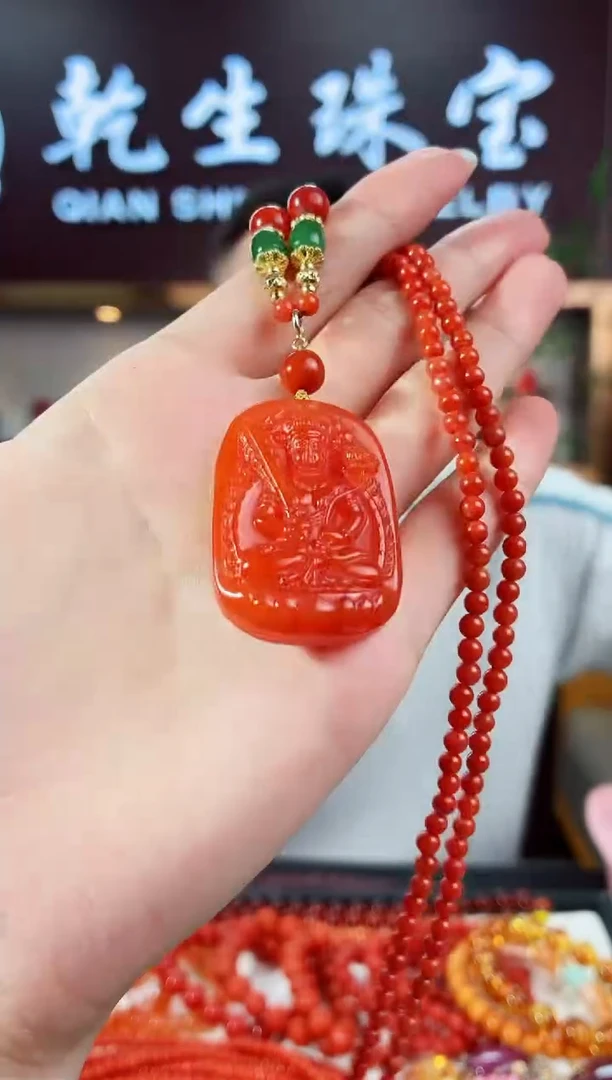 套链未镶嵌南红玛瑙971