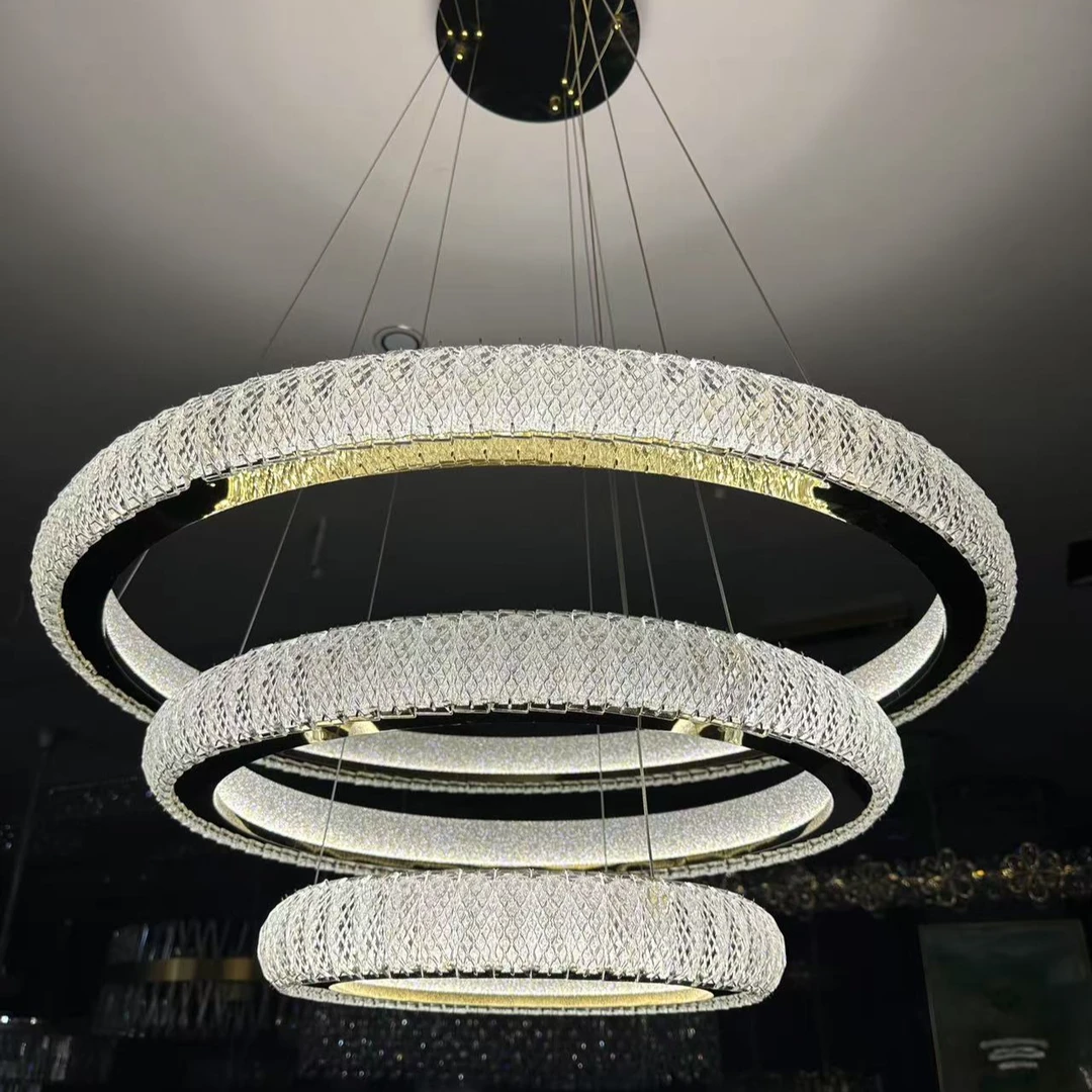 高端设计师客厅吊灯轻奢水晶吊灯