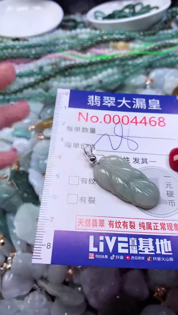 颈饰未镶嵌翡翠4468