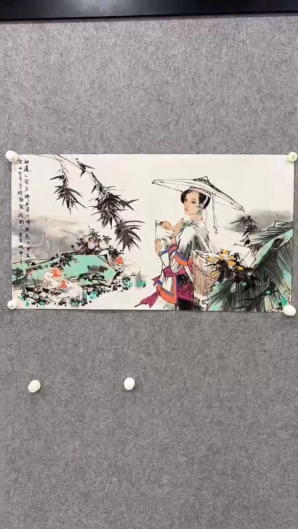 国画刘向平-4平尺-国画作品
