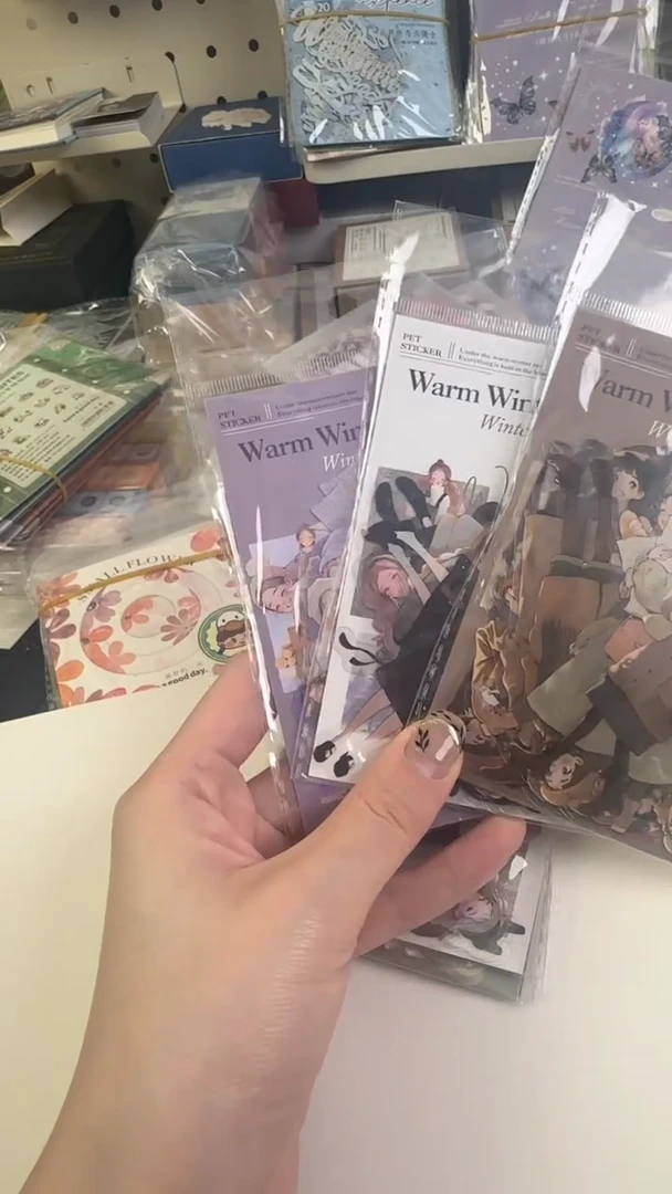 暖冬絮语贴纸 随机3款