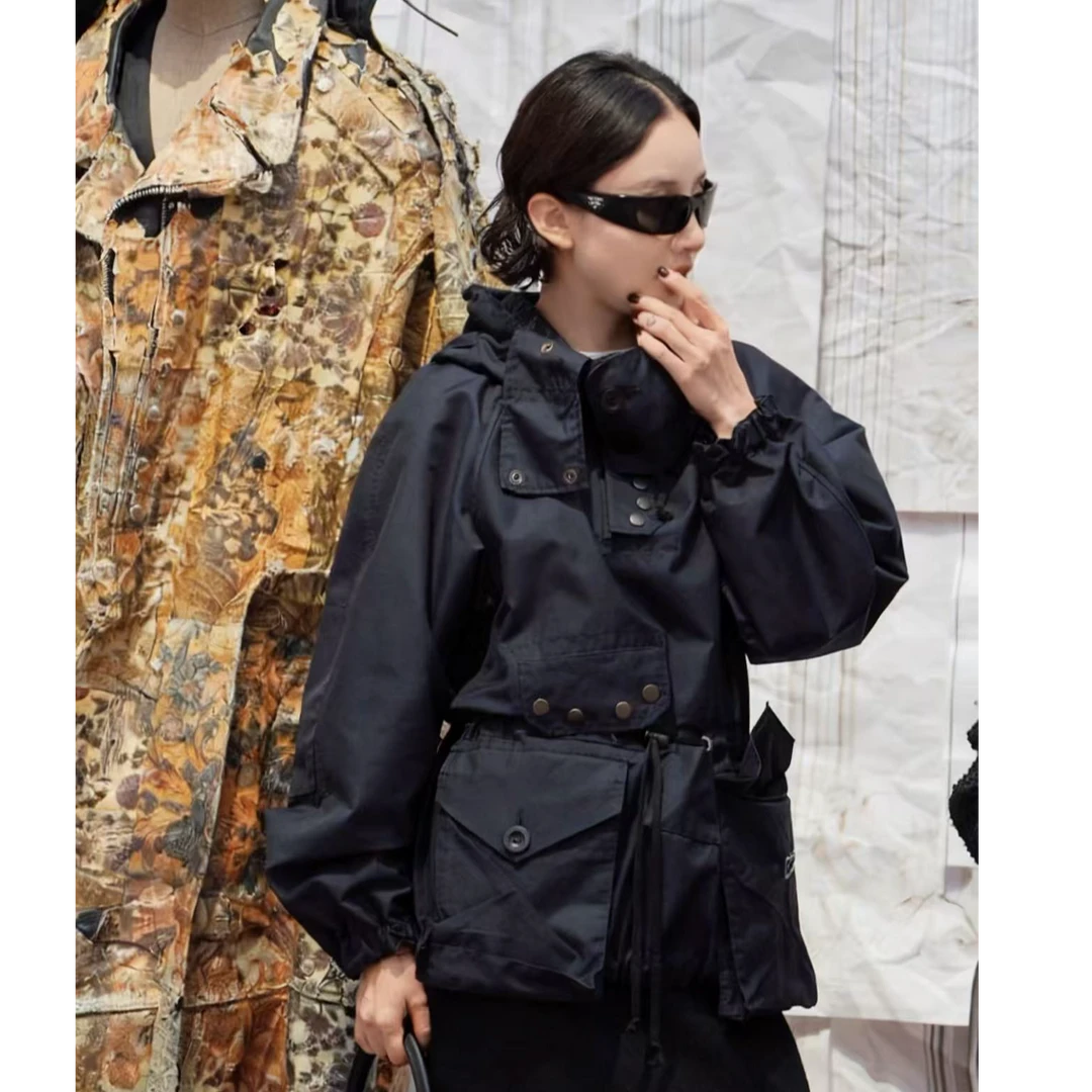 【男女同款】【DYMMXYMM】-《澜溪》-【黑标】.秋款夹克机能外套-5FWJ1835