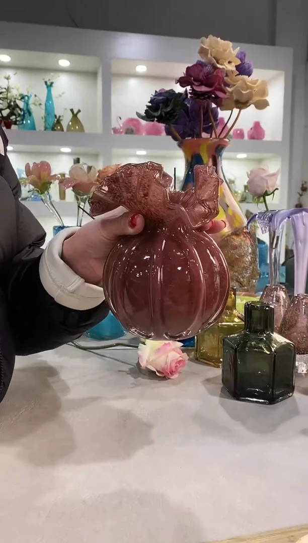 慕忆家手作琉璃花瓶