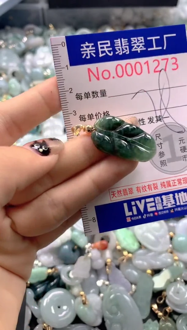 颈饰未镶嵌翡翠1273