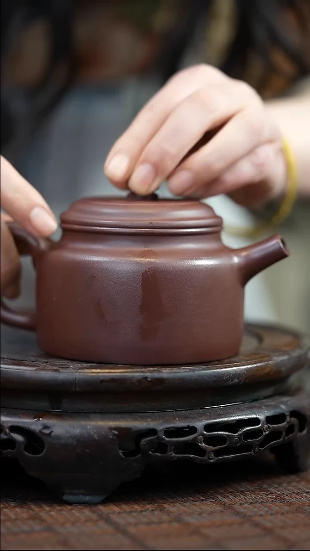 茶壶紫砂宜兴紫砂岁颐传砂原矿全手37