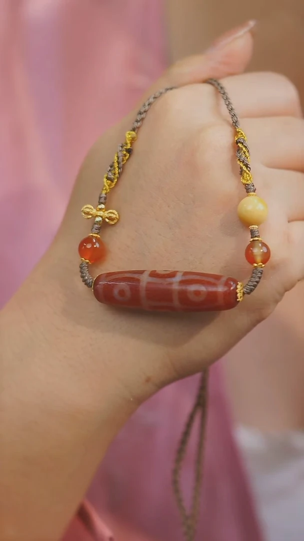 【闪购商品】玛瑙/玉髓项链未镶嵌多样性发其一