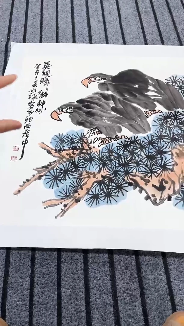 精品国画花鸟作品