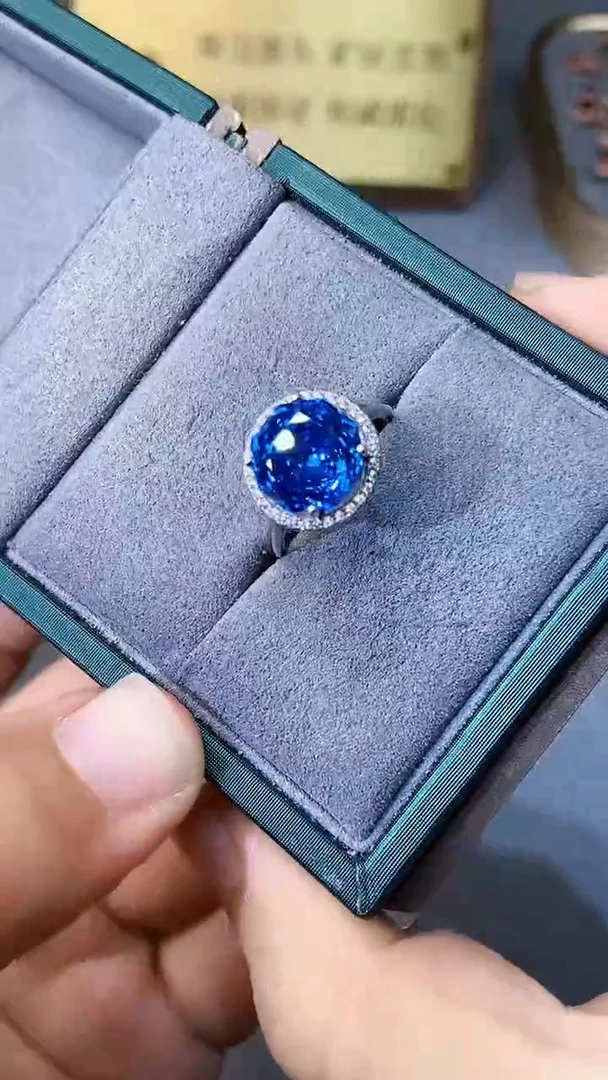 【闪购商品】托帕石戒指银S925镶嵌154