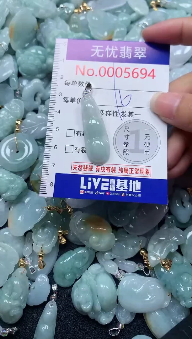 颈饰未镶嵌翡翠5694