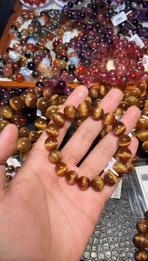 未镶嵌手链水晶发晶单圈A12（多样性发其一）