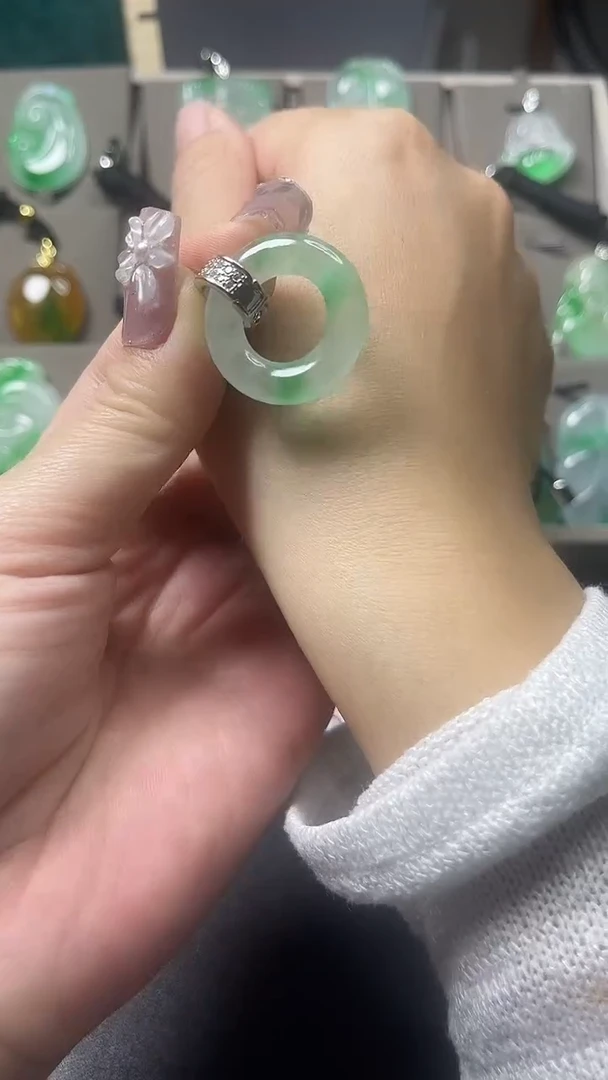 颈饰未镶嵌翡翠  所见即所得 一图一物