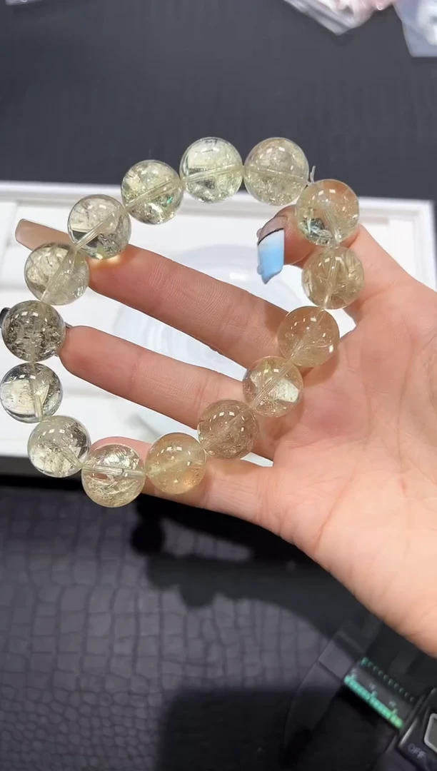 水晶手链未镶嵌60c多样性发其一【1条】默认微瑕