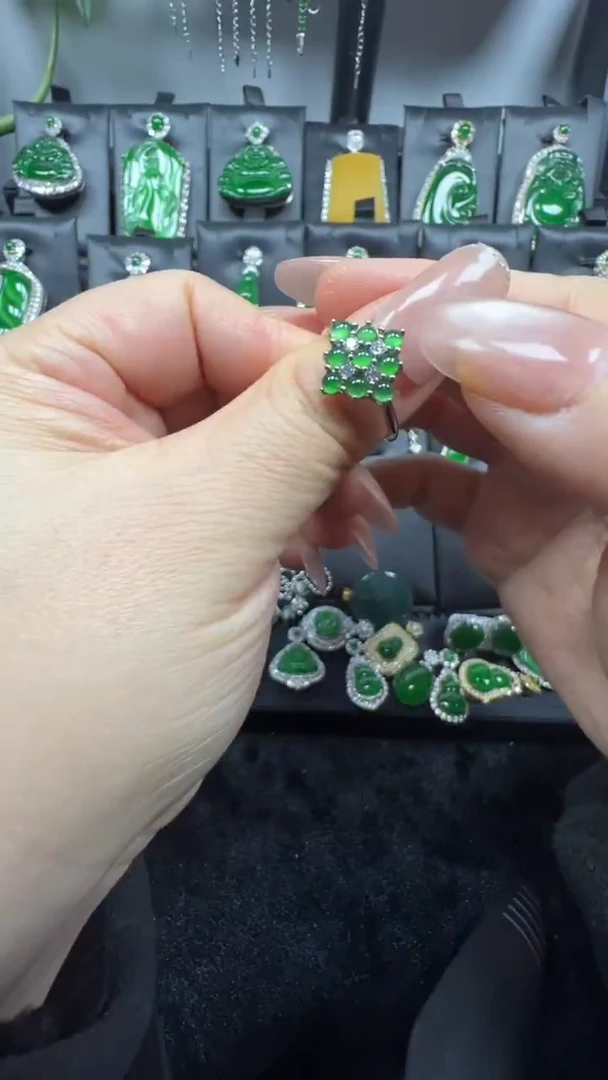 未镶嵌戒指翡翠22