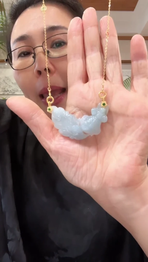 【闪购商品】翡翠颈饰未镶嵌国风