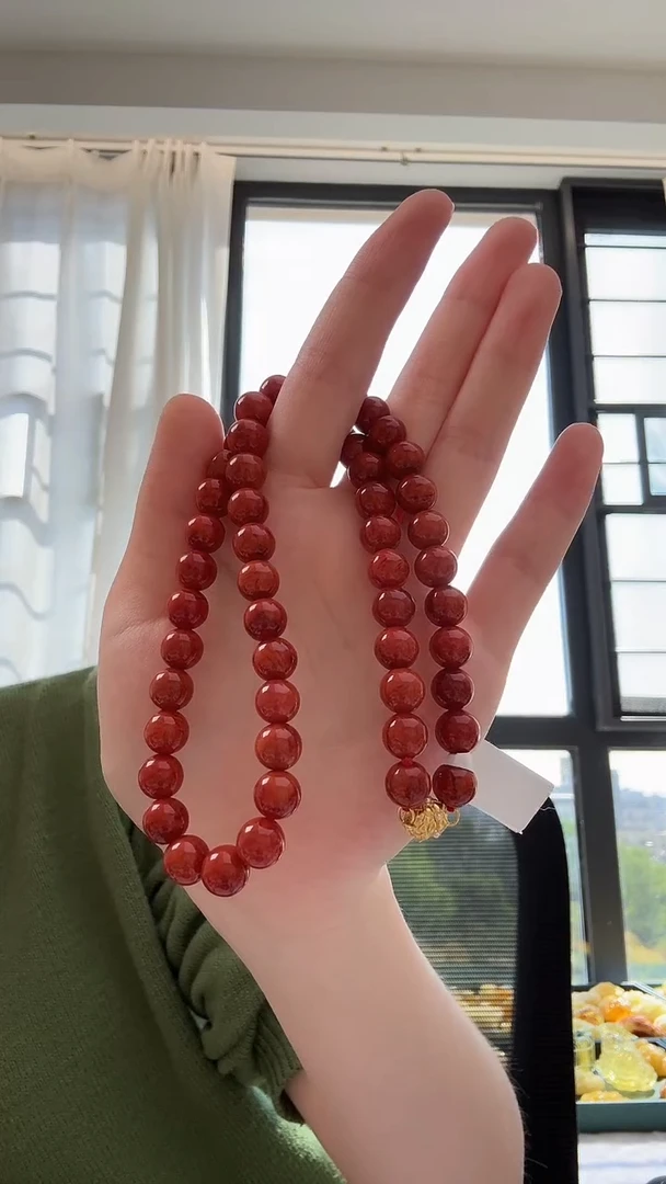 颈饰未镶嵌南红玛瑙项链