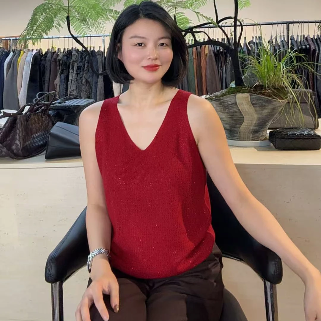 TANTAN 百搭显瘦气质通勤背心2680