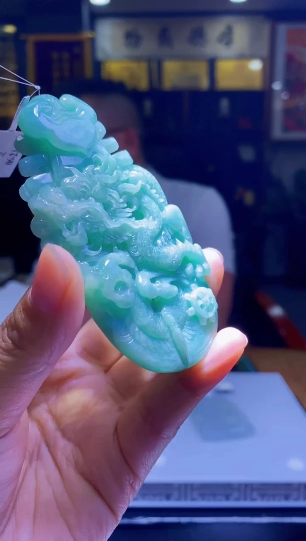 定制翡翠未镶嵌LL翡翠毛货PDW-54