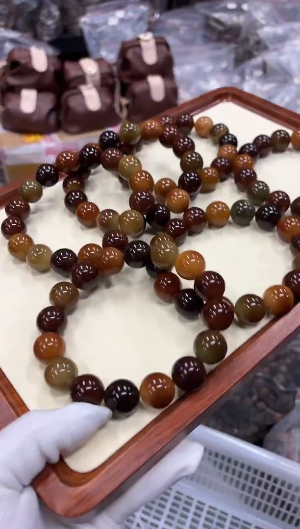 手串菩提根/象牙果17水磨福利（712）