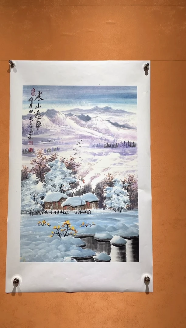 国画刘金玉老师亲笔手绘