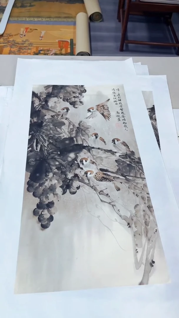 国画匠铜文心精选国画风系列