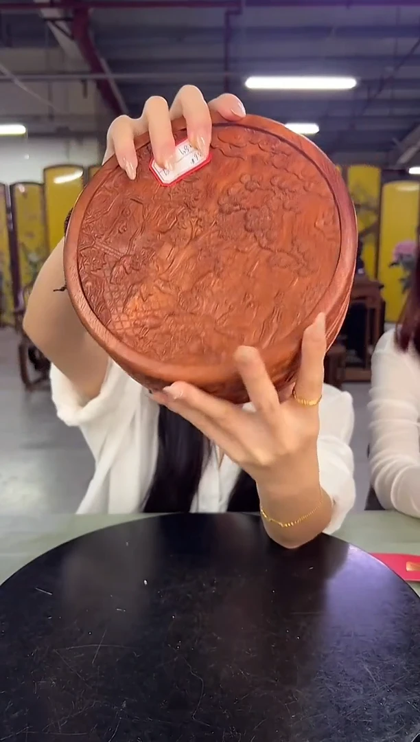 木常*元DZ1061M38-221538圆盒 缅花材质（拍）