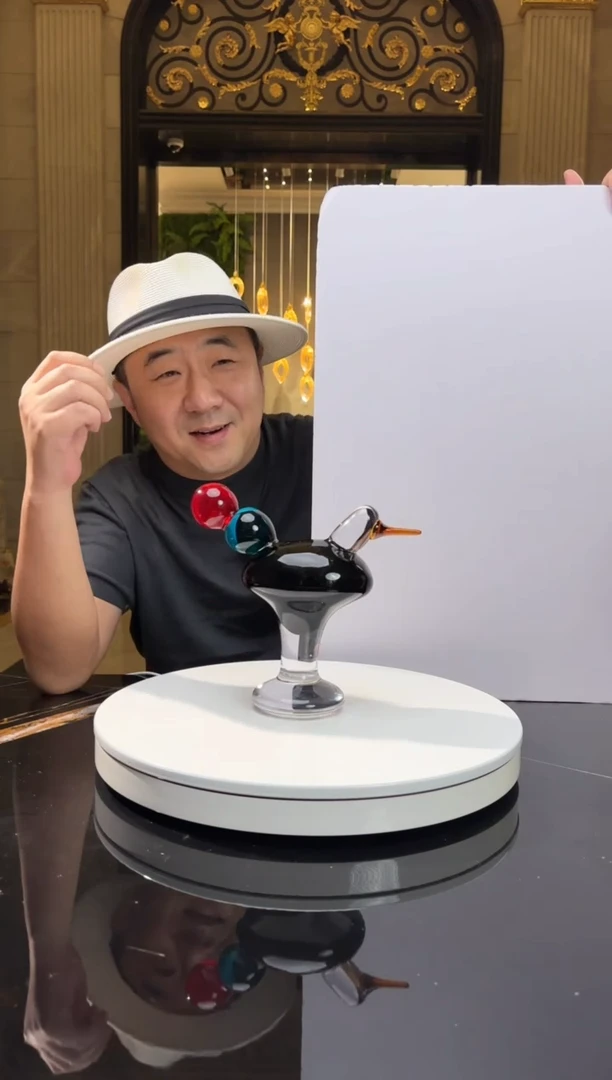 【闪购商品】摆件小鸟艺术琉璃摆件