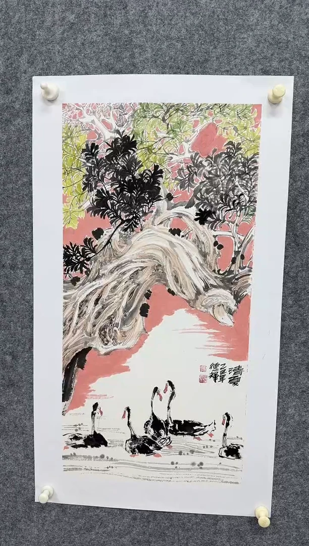 国画ST-XDH-绘画作品