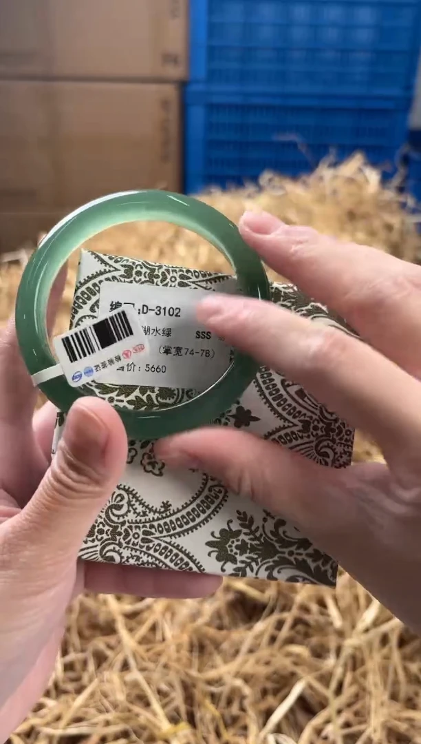 未镶嵌手镯石英质玉D-3102
