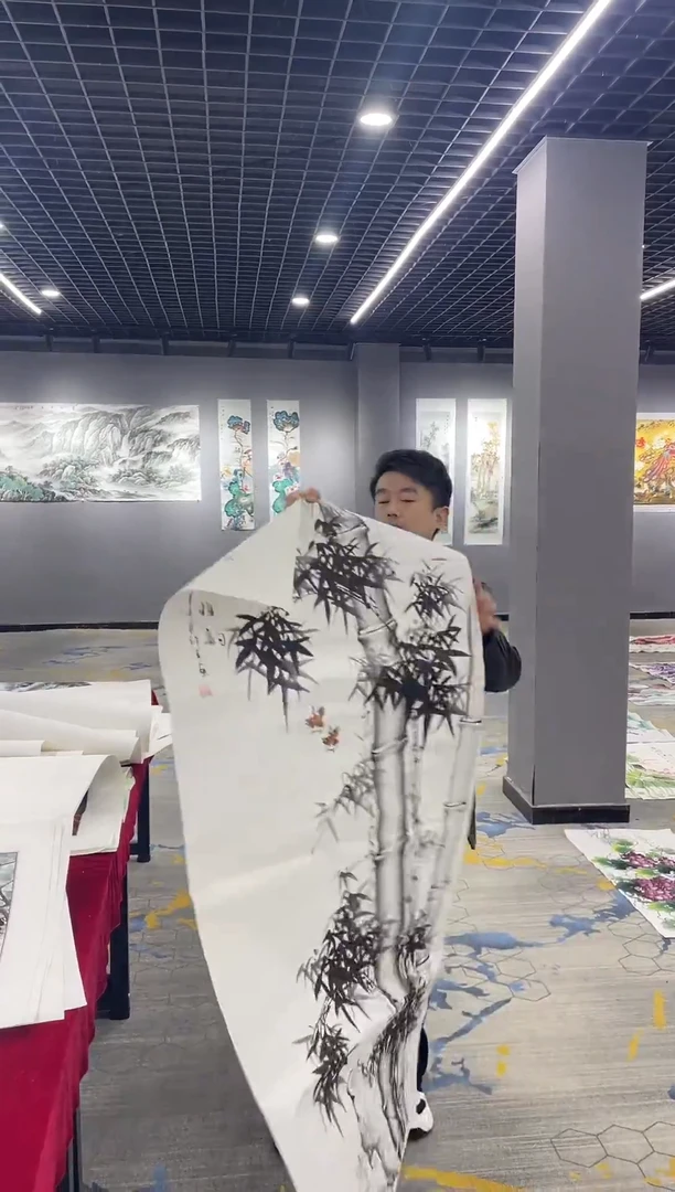 名人名画手工制作