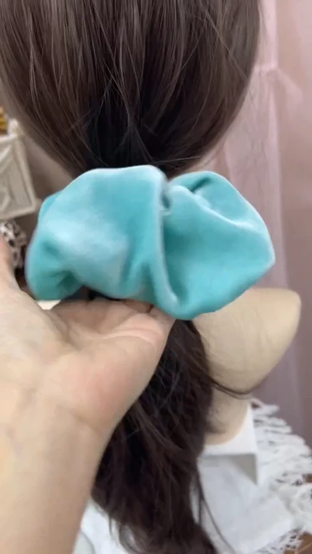 非金属布艺发饰8cm