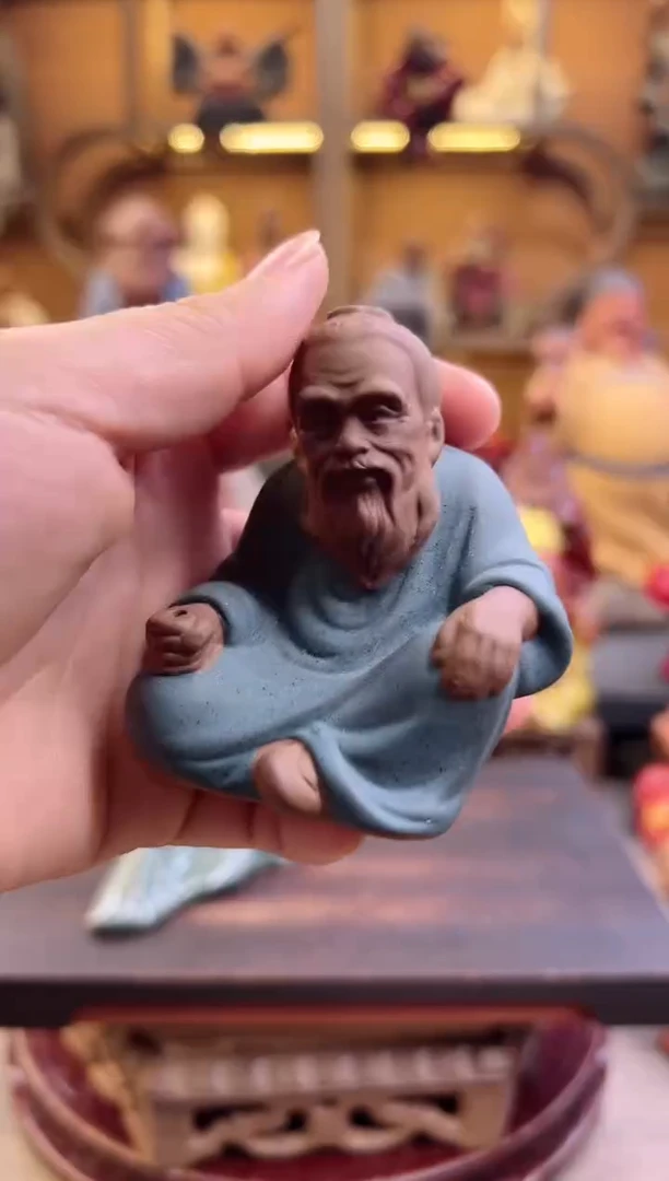 紫砂茶宠器闵紫砂茶宠摆件