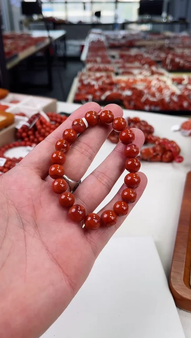【闪购商品】南红玛瑙瓦西手串10+未镶嵌一个/条