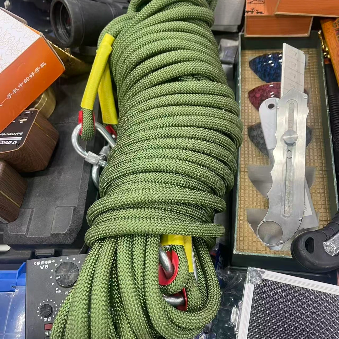 加粗耐磨耐晒军绿色尼龙绳晾衣绳绳晒被绳撒网绳外卖绳防水绳