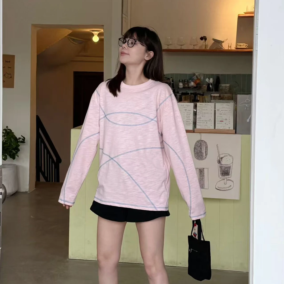 SEVENFUOO-77883[【圆领日常】工艺长袖