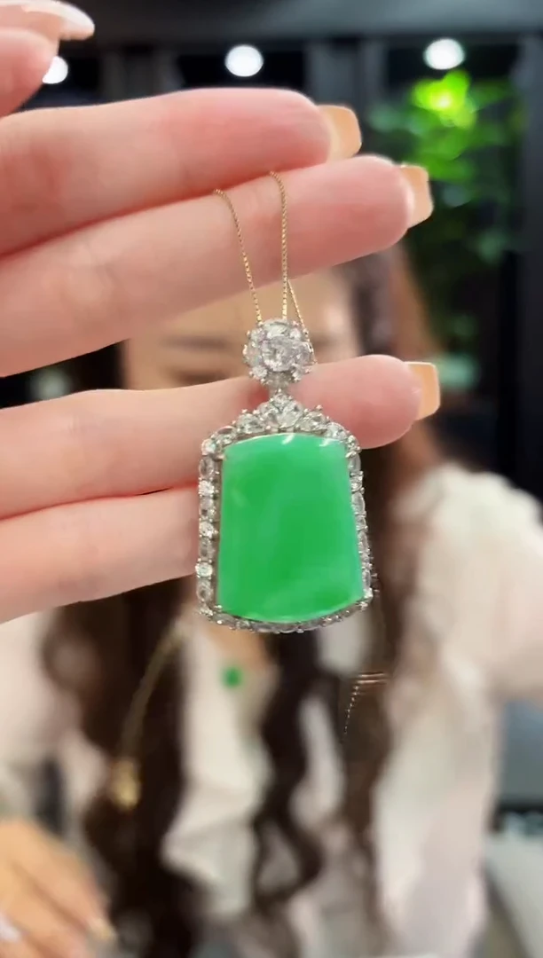 吊坠(不含链)未镶嵌翡翠 缅料A货/支持复检/一件