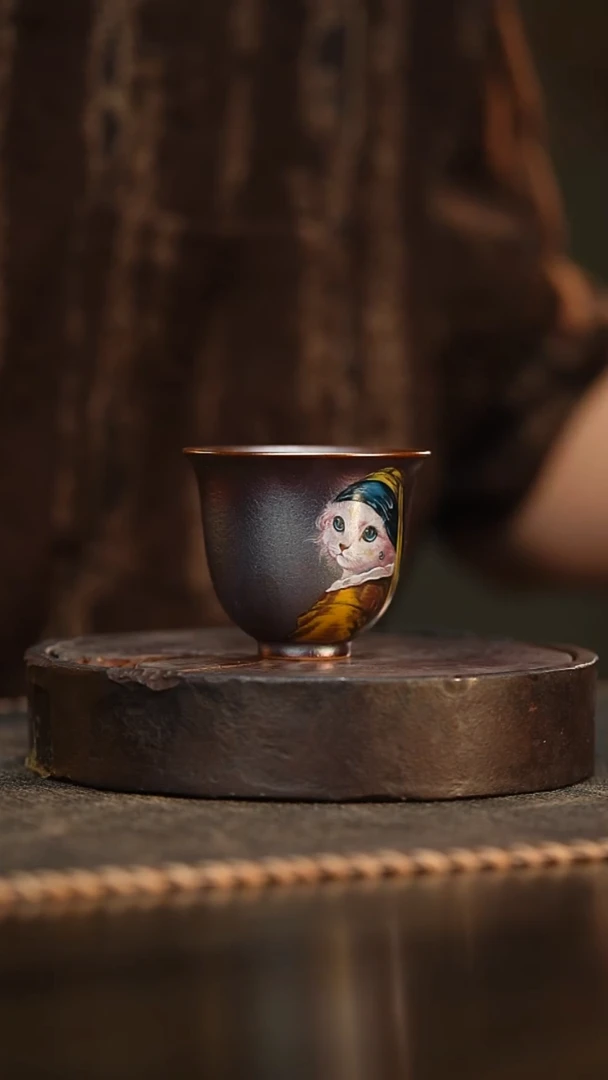 用****461柴房陶瓷柴烧主人杯