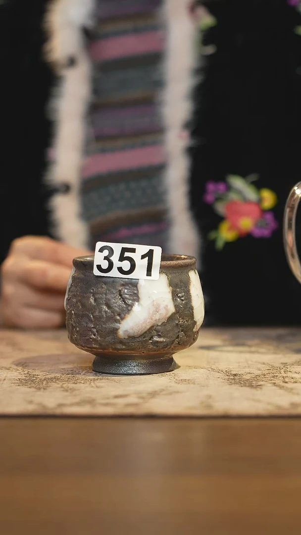 陶瓷茶器茶具主人杯351微瑕