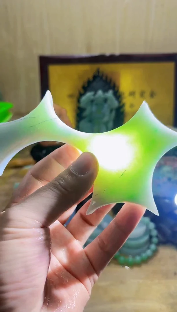 颈饰未镶嵌翡翠A货常星4640