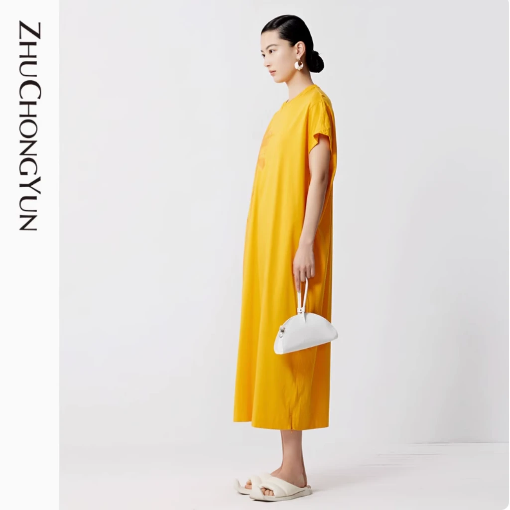 ZHUCHONGYUN【冬姐精选】气质连衣裙时尚休闲C1CX21536