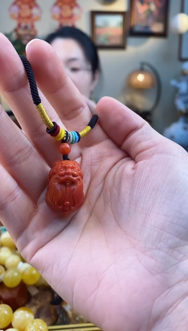 【闪购商品】南红玛瑙颈饰未镶嵌吊坠