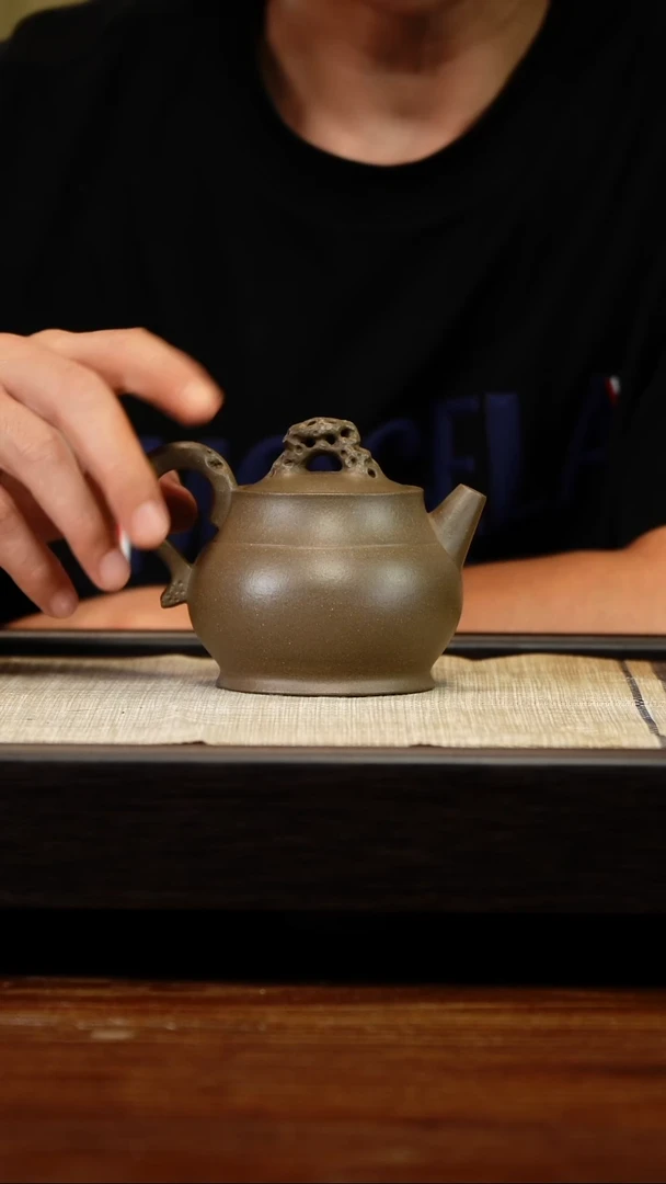 茶壶紫砂蟹壳青寻香255