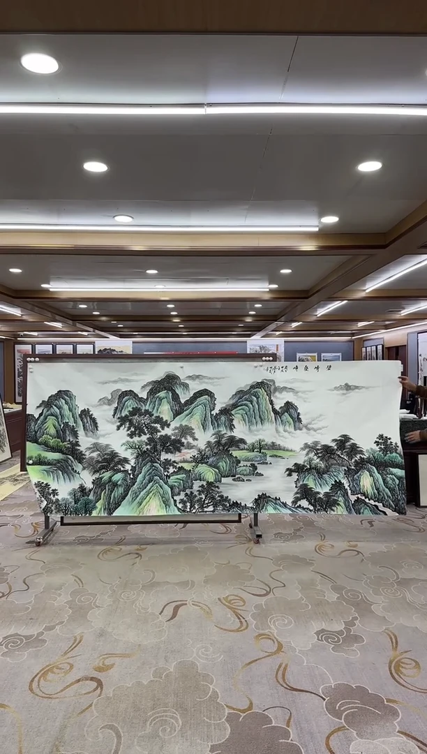 【闪购商品】绘画1邵明义-大丈二-山水国画